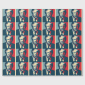 ドナルドトランプノーペ ラッピングペーパー (フラット)