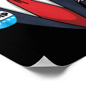 ドナルドトランプハロウィーンの衣装スーツ幼児Ki ポスター (角)