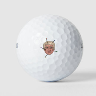 ドナルドトランプブードゥードールピンイラストレーション ゴルフボール