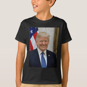 ドナルドトランプホワイトハウスプレジデントポートレート Tシャツ