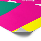 ドナルドトランプポップ・アートのアートバリューポスター紙 ポスター (角)