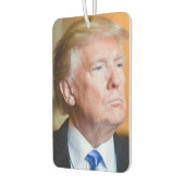 ドナルドトランプポートレート カーエアーフレッシュナー (左)