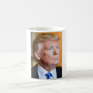 ドナルドトランプポートレート コーヒーマグカップ