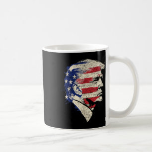 ドナルドトランプポートレート コーヒーマグカップ