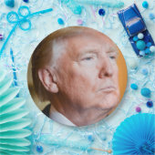 ドナルドトランプポートレート ペーパープレート (パーティー)