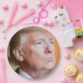 ドナルドトランプポートレート ペーパープレート (パーティー)