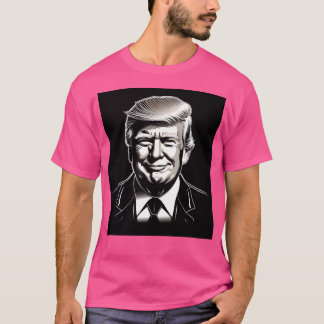 ドナルドトランプポートレート Tシャツ
