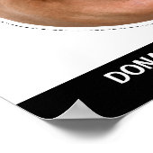 ドナルドトランプマガハット切り出しマスク ポスター (角)