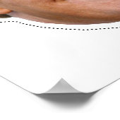 ドナルドトランプマスク切り出し ポスター (角)