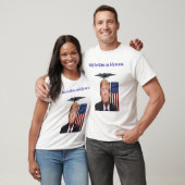 ドナルドトランプユーモアufoドローン tシャツ (ユニセックス)