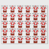 ドナルドトランプランタクロースラッピング紙 ラッピングペーパー (フラット)