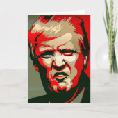ドナルドトランプ不機嫌ラブ誕生日カード カード (正面)