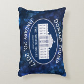 ドナルドトランプ就任式の日&ホワイトハウス アクセントクッション (正面(垂直))