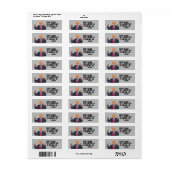 ドナルドトランプ差出人住所ラベル ラベル (フルシート)