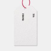 ドナルドトランプ怒クリスマス ギフトタグ (裏面)