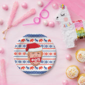 ドナルドトランプ怒クリスマス ペーパープレート (パーティー)