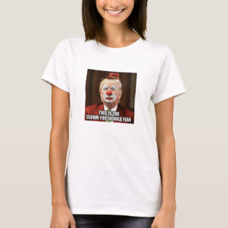 ドナルドトランプ怖いピエロ Tシャツ