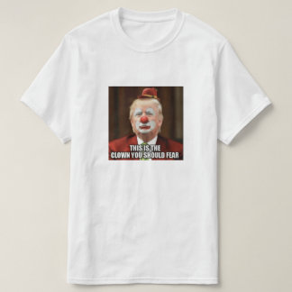ドナルドトランプ怖いピエロ Tシャツ