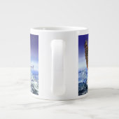 ドナルドトランプ感動的引用文イーグル&マウンテンズ ジャンボコーヒーマグカップ (裏面)