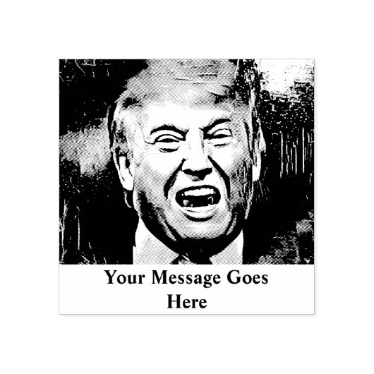 ドナルドトランプ政治カスタムスタンプ ラバースタンプ (インプリント)