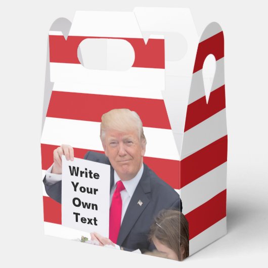 ドナルドトランプ書大統領 – 自分の文字 フェイバーボックス (オープン)