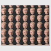 ドナルドトランプ誕生日すべての行事包装紙 ラッピングペーパー (フラット)