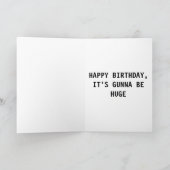 ドナルドトランプ誕生日カード カード (内部)