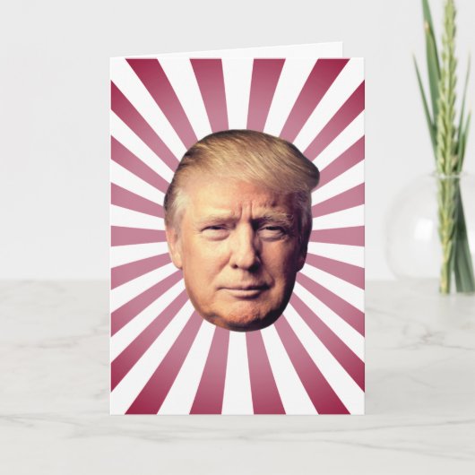ドナルドトランプ誕生日カード カード (正面)
