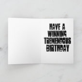 ドナルドトランプ誕生日カード カード (内部)