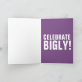 ドナルドトランプ誕生日グリーティングカード シーズンカード (内部)