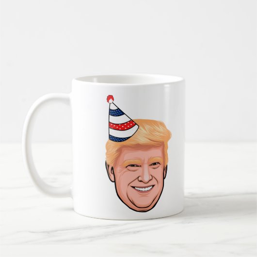 ドナルドトランプ誕生日 コーヒーマグカップ (左)