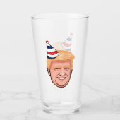 ドナルドトランプ誕生日 タンブラーグラス (正面)