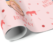 ドナルドトランプ誕生日 ラッピングペーパー (ロールコーナー)