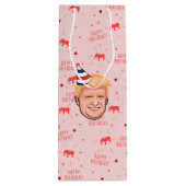 ドナルドトランプ誕生日 ワインギフトバッグ (裏面)