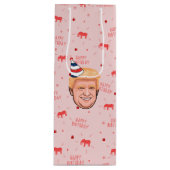 ドナルドトランプ誕生日 ワインギフトバッグ (正面)