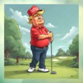 ドナルドトランプ遊ゴルフ ウィンドウサイン (シート3)