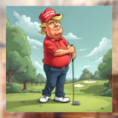 ドナルドトランプ遊ゴルフ ウィンドウサイン (シート2)