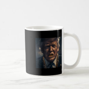 ドナルドトランプ金ゴールドグリルツ コーヒーマグカップ