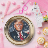 ドナルドトランプ2024キャンペーンノベルティ紙プレート ペーパープレート (パーティー)