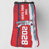 ドナルドトランプ2024年 ゴルフヘッドカバー (回転90)