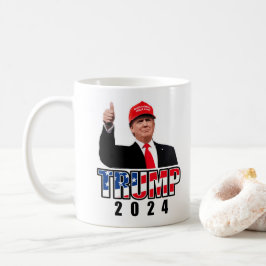 ドナルドトランプ2024 コーヒーマグカップ