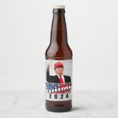 ドナルドトランプ2024 ビールラベル (正面)