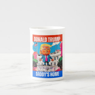ドナルドトランプ – パパの家 ボーンチャイナマグカップ