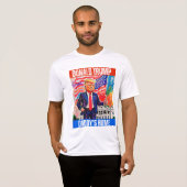 ドナルドトランプ – パパの家 Tシャツ (正面フル)