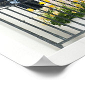 ドナルドトランプ、W/メラニア&バロンアットホワイトハウス ポスター (角)