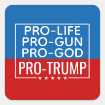 ドナルドトランプPro-Life Pro-Gun Pro-God Pro-Trump