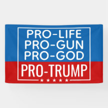 ドナルドトランプPro-Life Pro-Gun Pro-God Pro-Trump