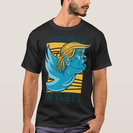 ドナルドトランプTwitterミーム Tシャツ (正面)