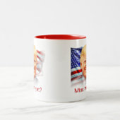 ドナルドト恋しく思ラップまだ? ツートーンマグカップ (中央)