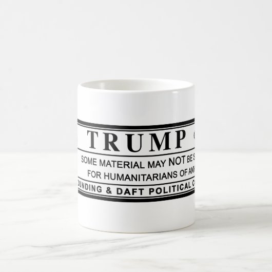 ドナルドト警告ランプ コーヒーマグカップ (中央)